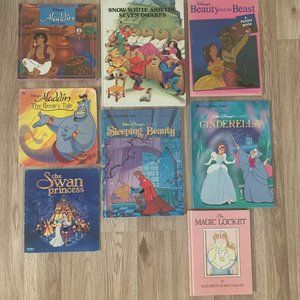Vintage 90s Disney Princess Books Bundle!